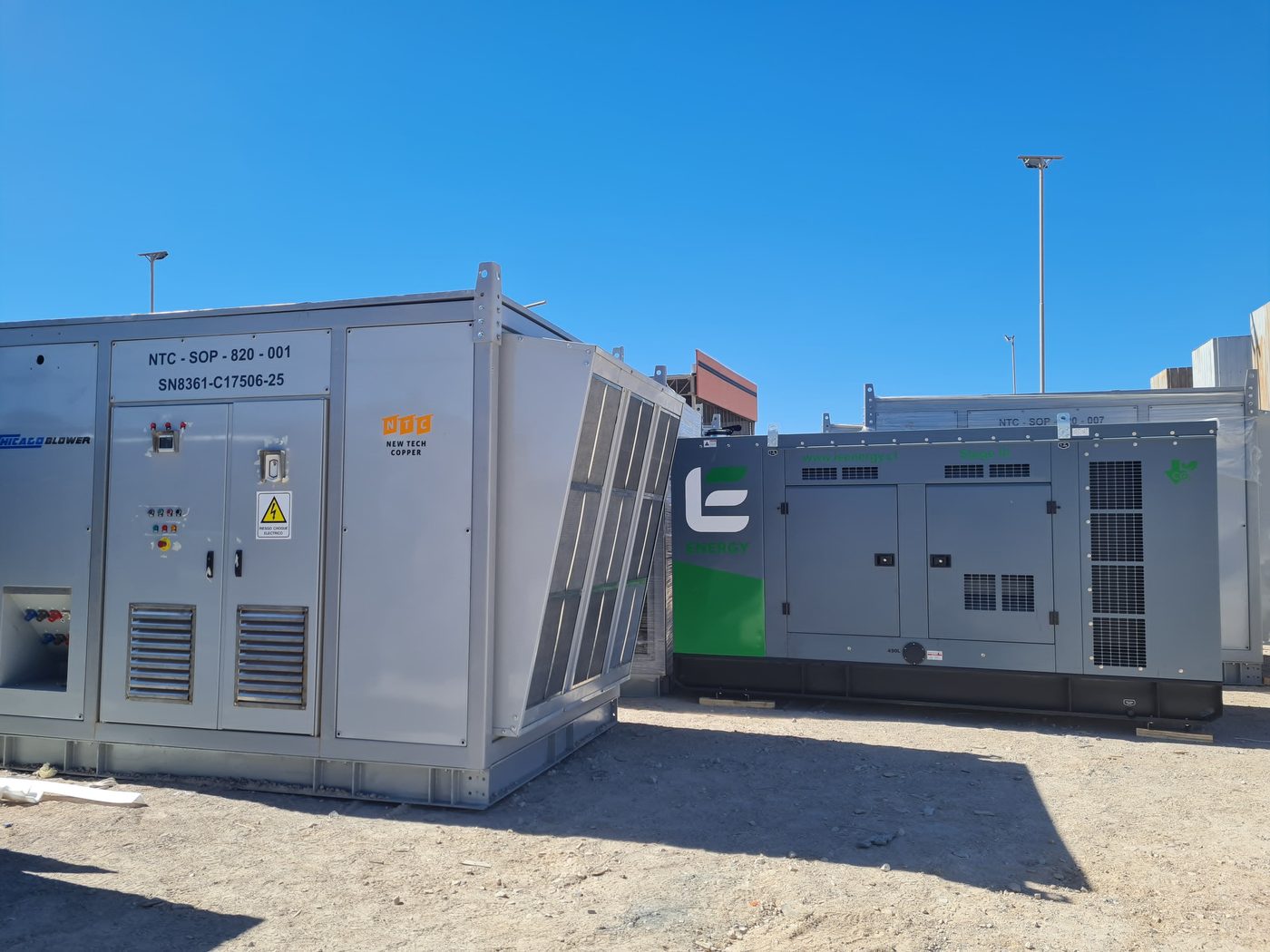 Proyecto Respaldo energético en faena · CODELCO · Radomiro Tomic — foto principal