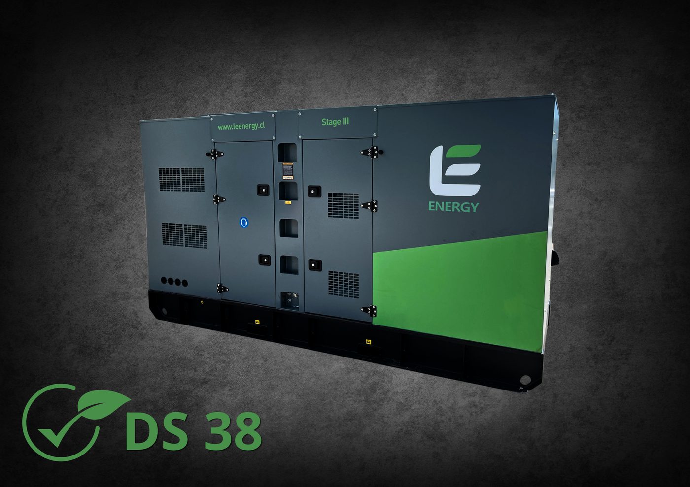 Grupo electrógeno diésel LE ENERGY 310 kVA Volvo