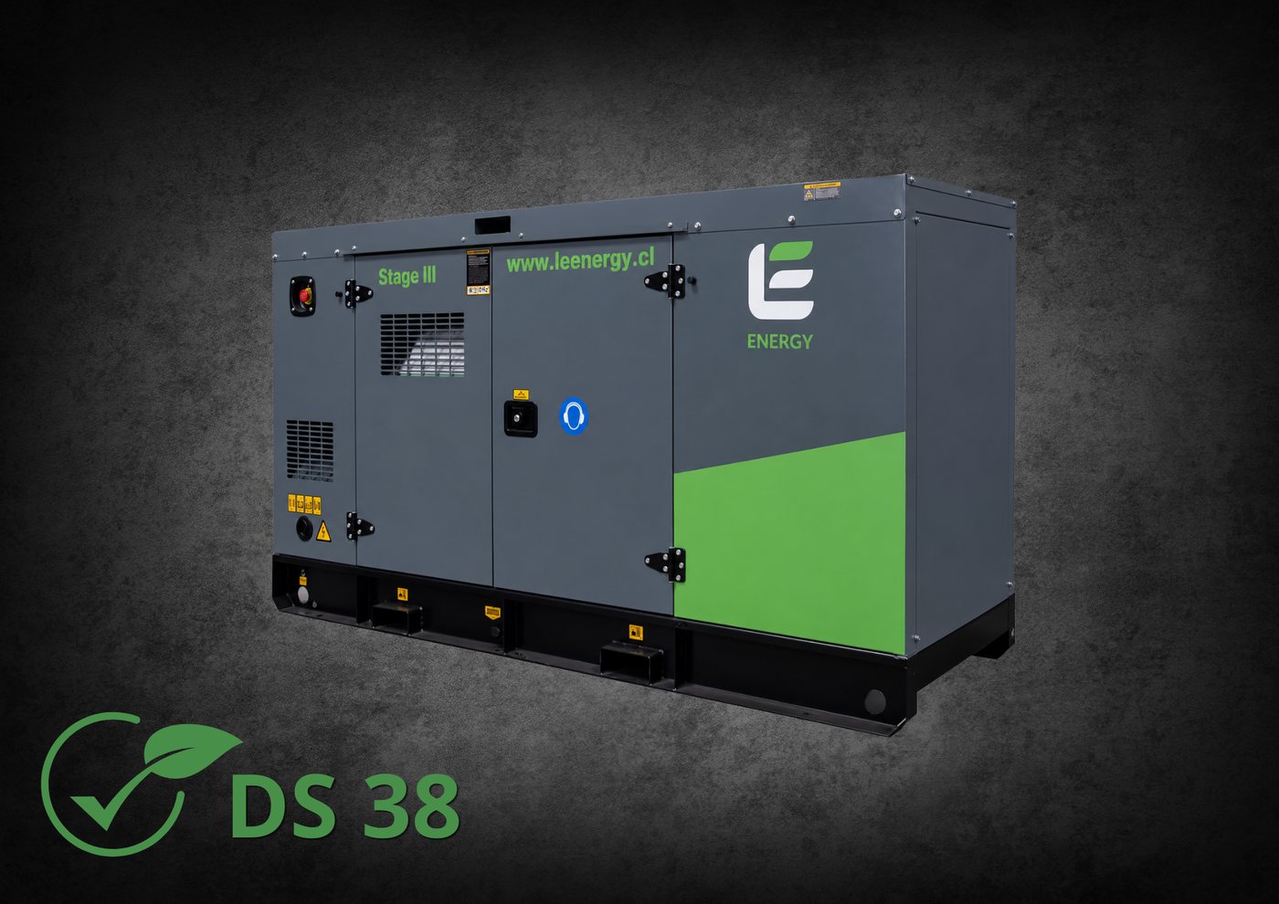 Grupo electrógeno diésel LE ENERGY 38 / 41 kVA Cummins